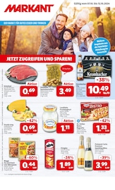 Aktueller Markant Nordwest Supermarkt Prospekt in Moormerland und Umgebung, "JETZT ZUGREIFEN UND SPAREN!" mit 12 Seiten, 07.10.2024 - 12.10.2024