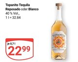 Tequila Reposado Angebote von Topanito bei GLOBUS Maintal für 22,99 €