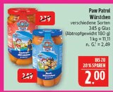 Cocktail Würstchen Angebote von Paw Patrol bei Marktkauf Erlangen für 2,00 €