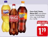 Aktuelles Coca-Cola oder Fanta oder Mezzo Mix Angebot bei E center in Neustadt (Weinstraße) ab 1,19 €