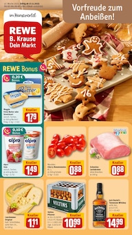 Aktueller REWE Prospekt "Dein Markt" für Lüneburg Aktueller REWE Prospekt für Lüneburg mit Seiten