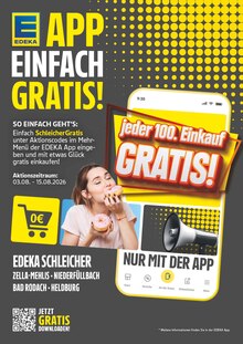 Aktueller E center Prospekt "Wir lieben Lebensmittel!" Aktueller E center Prospekt