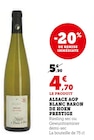 Super U Arzon - Promo Alsace AOP Blanc Prestige Promo Alsace AOP Blanc Prestige à 4,70 € dans le catalogue Super U à Arzon