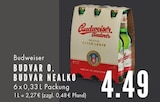 BUDVAR O. BUDVAR NEALKO Angebote von Budweiser bei EDEKA Bochum für 4,49 €