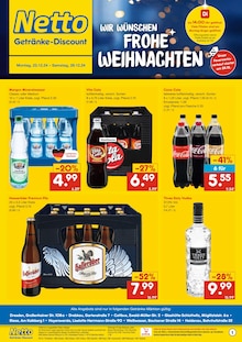 Netto Marken-Discount Prospekt "DER ORT, AN DEM DU IMMER AUSGEZEICHNETE PREISE FINDEST." mit  Seiten (Cottbus)