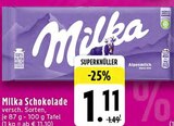 Milka Schokolade Angebote von Milka bei EDEKA Osnabrück für 1,11 €