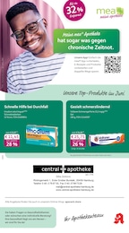 mea - meine apotheke Prospekt für Hamburg: "Unsere Juni-Angebote", 4 Seiten, 01.06.2026 - 30.06.2026