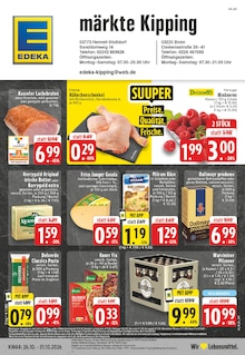 Aktueller EDEKA Prospekt (Hennef (Sieg), 26 Seiten zum blättern EDEKA Prospekt Aktuelle Angebote mit 26 Seiten