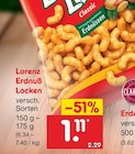 Aktuelles Erdnuß Locken Angebot bei Netto Marken-Discount in Hamburg ab 1,11 €