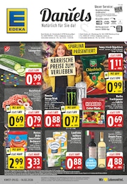 EDEKA Prospekt "Aktuelle Angebote" für Rheinberg, 26 Seiten, 09.02.2026 - 14.02.2026