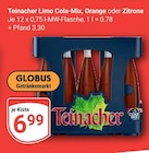 Cola-Mix im Angebot bei GLOBUS in Kraichtal Cola-Mix Angebote von Teinacher bei GLOBUS Kraichtal für 6,99 €