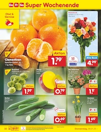 Netto Marken-Discount Blumen im Prospekt 