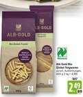Bio Dinkel Fusilli im Angebot bei E center in Rüsselsheim Bio Dinkel Fusilli Angebote von Alb Gold bei E center Rüsselsheim für 2,49 €