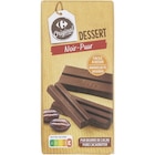 Tablette de chocolat dessert 52% de cacao - CARREFOUR ORIGINAL en promo chez Carrefour Arles à 2,29 €