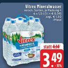 Aktuelle Mineralwasser Angebote bei E center in Wuppertal Aktuelles Vitrex Angebot bei E center in Wuppertal ab 3,49 €