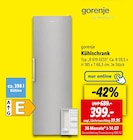 Kühlschrank im Angebot bei Lidl in Hückelhoven Kühlschrank Angebote von gorenje bei Lidl Hückelhoven für 399,00 €