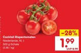 Cocktail Rispentomaten im Angebot bei Netto Marken-Discount in Flensburg Cocktail Rispentomaten Angebote bei Netto Marken-Discount Flensburg für 1,99 €