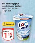 Aktuelles Vollmilchjoghurt Angebot bei GLOBUS in Braunschweig ab 1,19 €