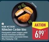 Hähnchen-Cordon-bleu im ALDI Nord Prospekt Hähnchen-Cordon-bleu von Meine Metzgerei im aktuellen ALDI Nord Prospekt für 6,99 €