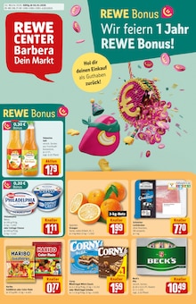 REWE Prospekt Dein Markt mit 38 Seiten