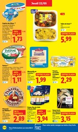 Prix et réduction Poisson surgelé dans le prospectus Lidl en cours Offre Poisson surgelé dans le catalogue Lidl du moment à la page 18