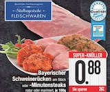 EDEKA Traunstein - Bayerischer Schweinerücken am Stück Angebot im Prospekt Bayerischer Schweinerücken am Stück bei EDEKA im Traunstein Prospekt für 0,88 €