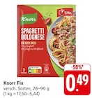 Fix Spaghetti Bolognese im aktuellen Prospekt bei EDEKA in Steuerwaldsmühle