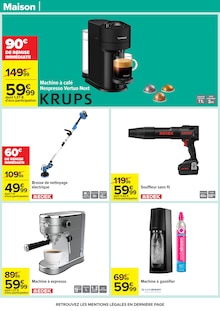 Promotion Nespresso dans le prospectus Carrefour, valable du 24/03/2026 au 06/04/2026 Promo Nespresso dans le catalogue Carrefour du moment à la page 89