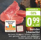 Aktuelles Deutsches Schweinefilet Angebot bei E center in Duisburg ab 0,99 €