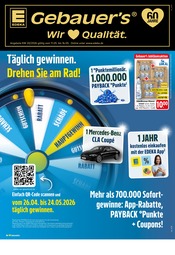 Aktueller E center Supermarkt Prospekt in Neuhausen und Umgebung, "Aktuelle Angebote" mit 34 Seiten, 11.05.2026 - 16.05.2026