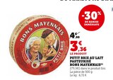 Promo PETIT BRIE AU LAIT PASTEURISÉ à 3,36 € dans le catalogue Super U à Uzel