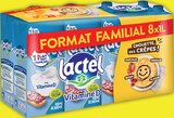 Brique Demi-Écrémé Format Familial - Lactel en promo chez Intermarché Express Nanterre à 4,95 €