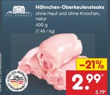 Aktuelle Hähnchen Angebote bei Netto Marken-Discount in Jena Aktuelles Hähnchen-Oberkeulensteaks Angebot bei Netto Marken-Discount in Jena ab 2,99 €