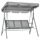 Outsunny Hollywoodschaukel creme Polyester B/H/L: ca. 342x250x450 cm für 120,99 € bei POCO im Angebot Outsunny Hollywoodschaukel creme Polyester B/H/L: ca. 342x250x450 cm im aktuellen POCO Prospekt