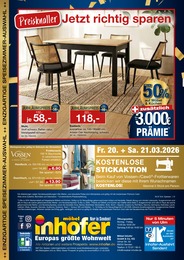 Möbel Inhofer Badetuch im Prospekt 