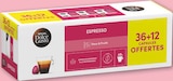 Capsules Expresso - Nescafe Dolce Gusto en promo chez Netto Capsules Expresso - Nescafe Dolce Gusto dans le catalogue Netto