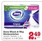 Wisch & Weg Küchentücher Original im Angebot bei E center in Wiesbaden Wisch & Weg Küchentücher Original Angebote von Zewa bei E center Wiesbaden für 2,49 €