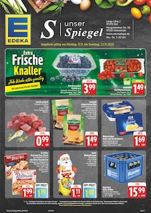 EDEKA Giebelstadt Prospekt der aktuellen Woche, gültig von 17.11.2025 bis 22.11.2025 Aktueller EDEKA Giebelstadt Prospekt "Wir lieben Lebensmittel!" mit 28 Seiten