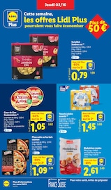 Saumon Angebote im Prospekt "Plus de 55 produits bio dans l'assiette, ça vaut le coup." von Lidl auf Seite 10