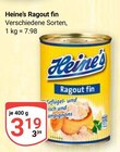 Ragout fin Angebote von Heine's bei GLOBUS Siegen für 3,19 €