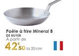 Poêle à frire Mineral B - DE BUYER à 42,50 € dans le catalogue Culinarion