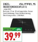 Aktuelles Einzel-Induktionskochplatte Induk 2010 Angebot bei Marktkauf in Leverkusen ab 39,99 €