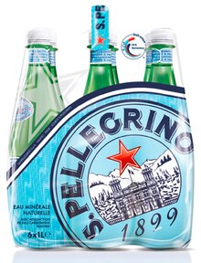 Eau minérale gazeuse - San Pellegrino - Carrefour Eau minérale gazeuse - San Pellegrino à 7,08 € dans le catalogue Carrefour "Maintenant et moins cher !"