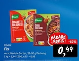 Fix Spaghetti Bolognese im Angebot bei Konsum in Pirna Fix Spaghetti Bolognese Angebote von Knorr bei Konsum Pirna für 0,49 €