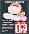 Truthahnbrust mit Paprikarand von Müller & Müller im aktuellen EDEKA Prospekt