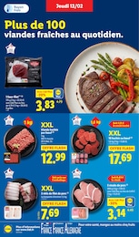 Offre Steak dans le catalogue Lidl du moment à la page 4