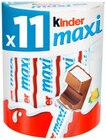 Kinder maxi - Lidl à Tours Kinder maxi en promo chez Lidl Tours à 1,67 €