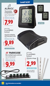 Promotion Stylo-Bille dans le prospectus Lidl, valable du 10/07/2025 au 16/07/2025 Promo Stylo-Bille dans le catalogue Lidl du moment à la page 62