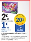 8 bâtonnets Magic goût multifruits - Smicy - E.Leclerc à Dijon 8 bâtonnets Magic goût multifruits - Smicy en promo chez E.Leclerc Dijon à 1,96 €