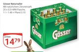 Naturradler Angebote von Gösser bei GLOBUS Wolfenbüttel für 14,79 €